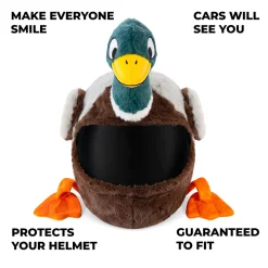 Motorcycle Helmet Cover - Mallard Duck^Moto Loot Clearance