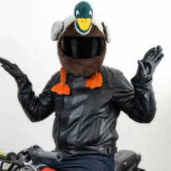 Motorcycle Helmet Cover - Mallard Duck^Moto Loot Clearance
