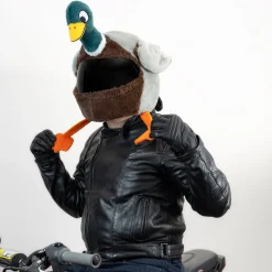 Motorcycle Helmet Cover - Mallard Duck^Moto Loot Clearance