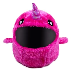 Motorcycle Helmet Cover - Pink Narwhal^Moto Loot Online