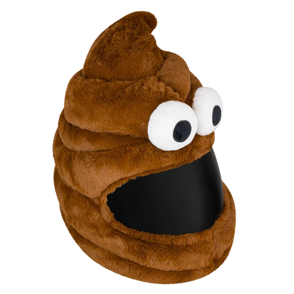 Motorcycle Helmet Cover - Poop Emoji^Moto Loot Outlet