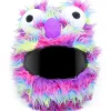 Motorcycle Helmet Cover - Rainbow Long Fur^Moto Loot Discount