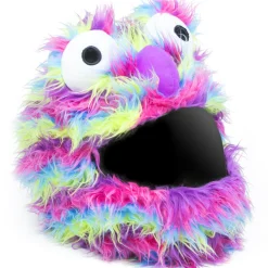 Motorcycle Helmet Cover - Rainbow Long Fur^Moto Loot Discount