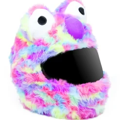 Motorcycle Helmet Cover - Rainbow Short Fur^Moto Loot