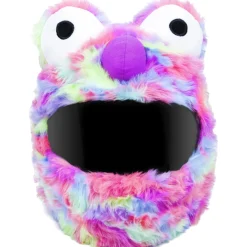 Motorcycle Helmet Cover - Rainbow Short Fur^Moto Loot