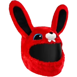 Motorcycle Helmet Cover - Red Bunny^Moto Loot Sale