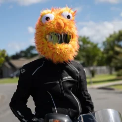 Motorcycle Helmet Cover - Red, Orange And Yellow^Moto Loot