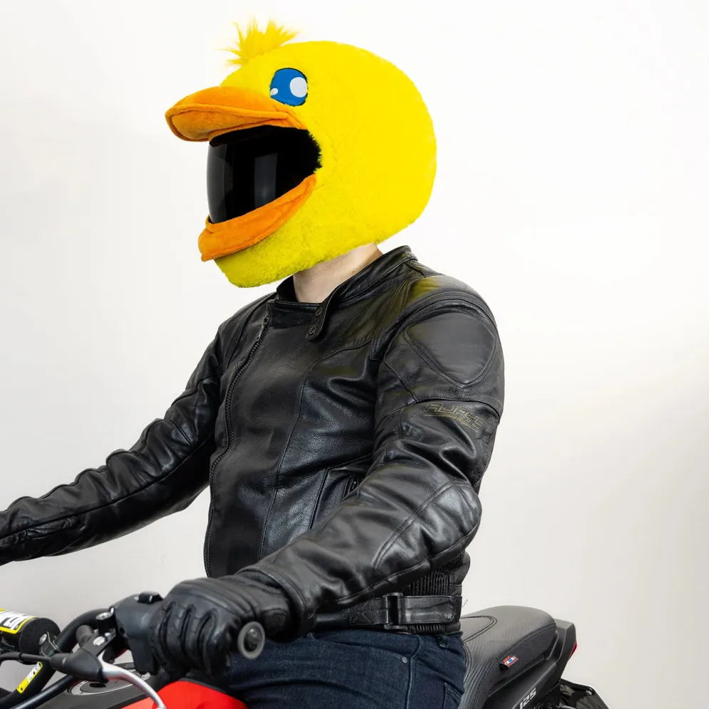 Motorcycle Helmet Cover - Rubber Duck^Moto Loot Hot