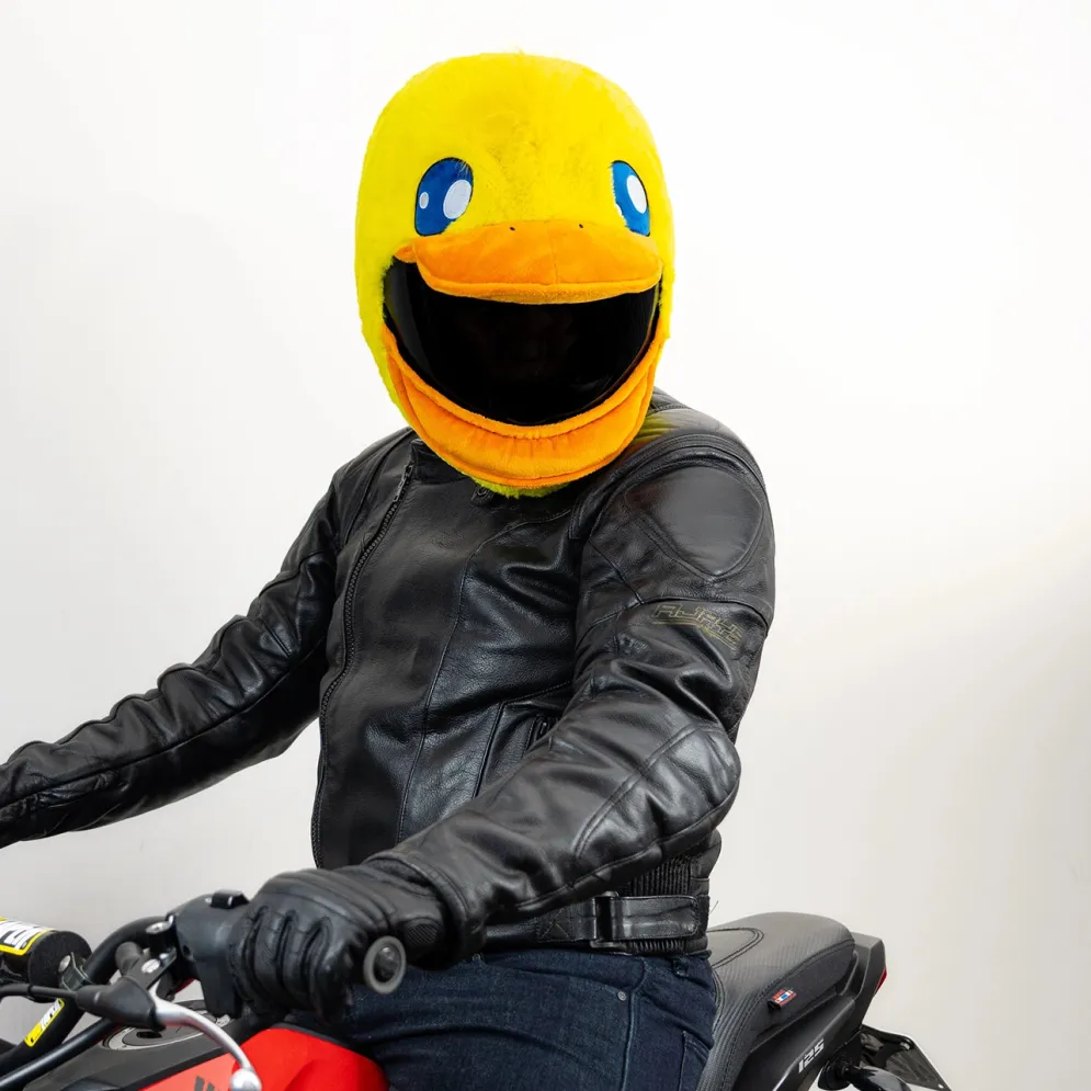 Motorcycle Helmet Cover - Rubber Duck^Moto Loot Hot
