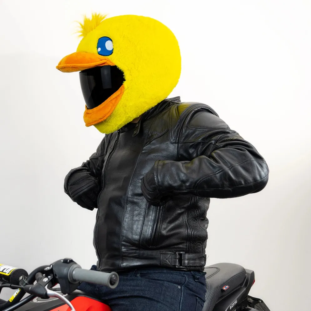 Motorcycle Helmet Cover - Rubber Duck^Moto Loot Hot