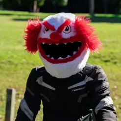 Motorcycle Helmet Cover - Scary Clown^Moto Loot Discount