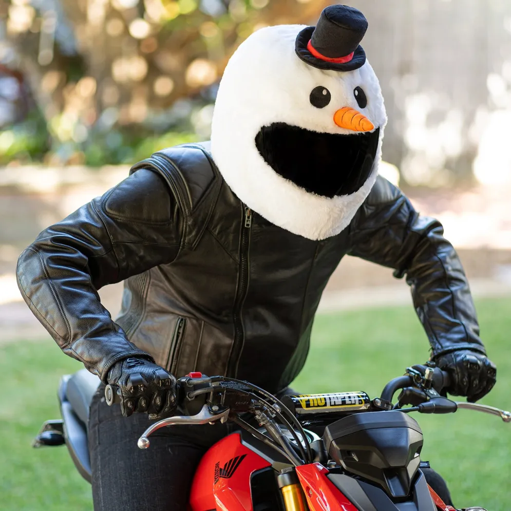 Motorcycle Helmet Cover - Snowman^Moto Loot Discount