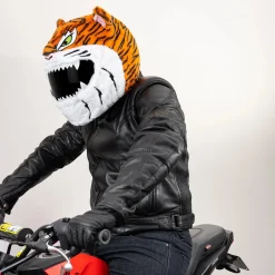 Motorcycle Helmet Cover - Tiger^Moto Loot New