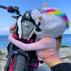 Motorcycle Helmet Cover - Unicorn^Moto Loot Sale