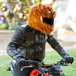 Motorcycle Helmet Cover - Wild Boar^Moto Loot