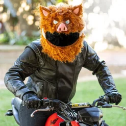 Motorcycle Helmet Cover - Wild Boar^Moto Loot