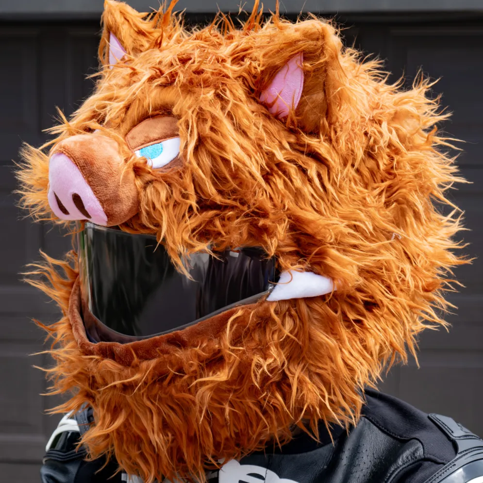 Motorcycle Helmet Cover - Wild Boar^Moto Loot