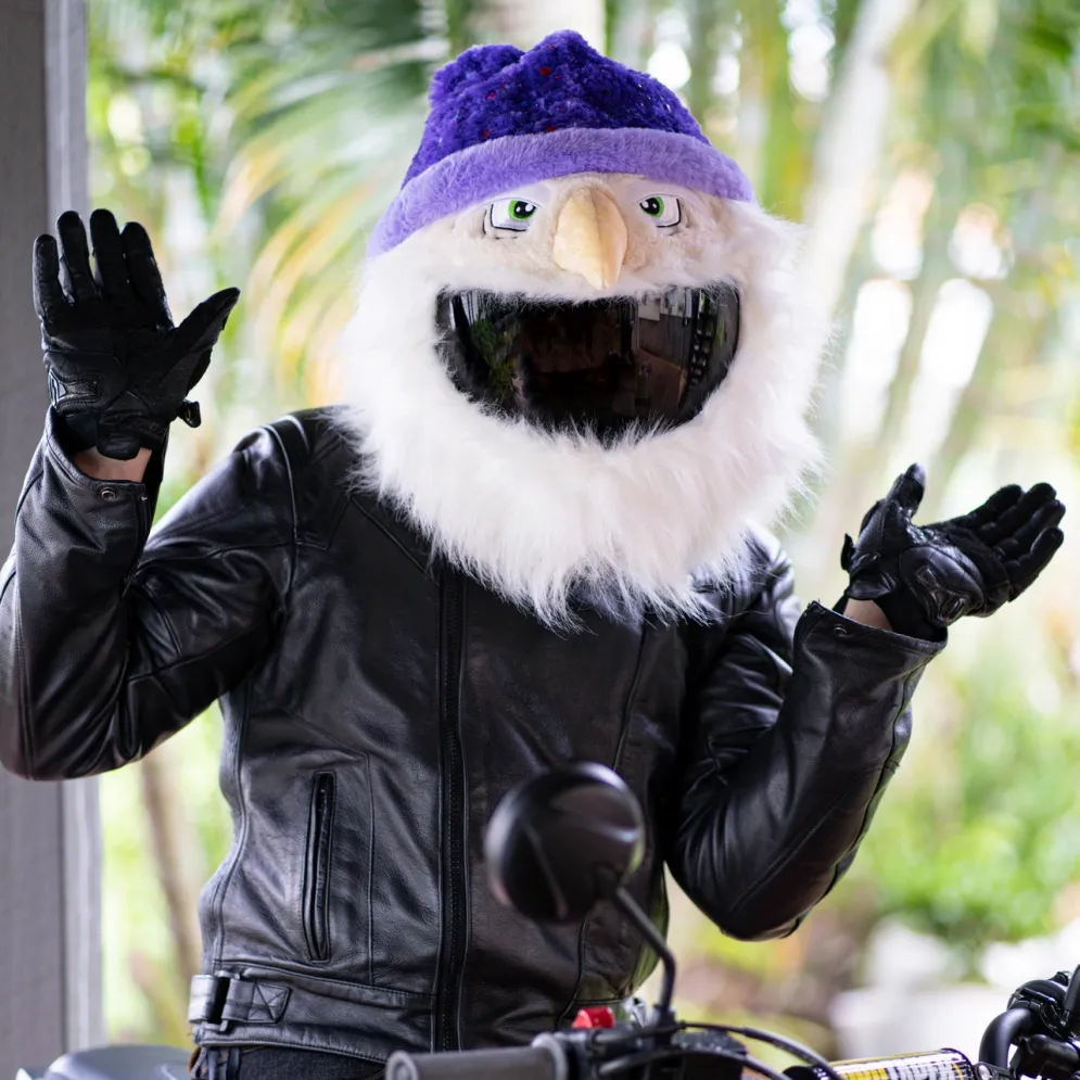 Motorcycle Helmet Cover - Wizard^Moto Loot Discount