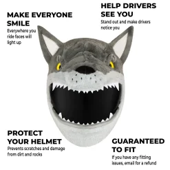 Motorcycle Helmet Cover - Wolf^Moto Loot New