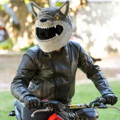 Motorcycle Helmet Cover - Wolf^Moto Loot New