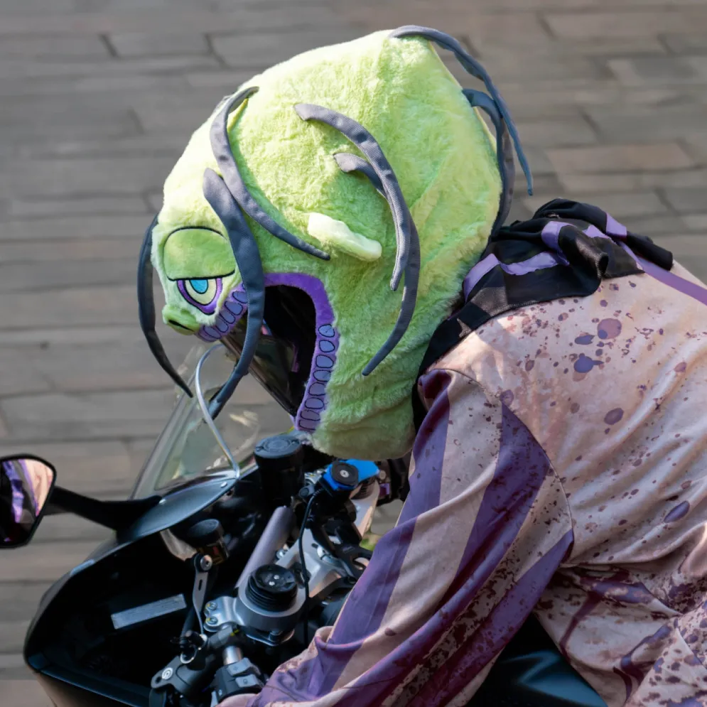 Motorcycle Helmet Cover - Zombie^Moto Loot Clearance