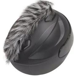 Motorcycle Helmet Mohawk - Black And White^Moto Loot Online