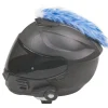 Motorcycle Helmet Mohawk - Blue And White^Moto Loot Sale