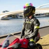Motorcycle Helmet Mohawk - Rainbow^Moto Loot Discount