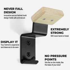 Motorcycle Helmet Rack by^Moto Loot Best
