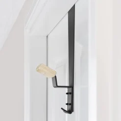 Motorcycle Helmet Rack (Over Door) by - Black^Moto Loot Discount