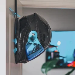 Motorcycle Helmet Rack (Over Door) by - Black^Moto Loot Discount