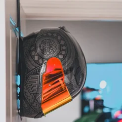 Motorcycle Helmet Rack (Over Door) by - Black^Moto Loot Discount
