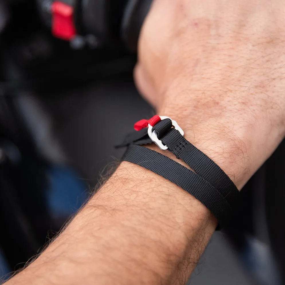 Motorcycle Helmet Strap Double Wrap Bracelet^Moto Loot Sale