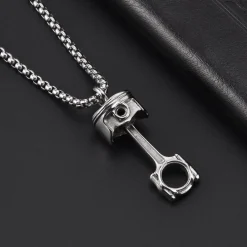 Motorcycle Necklace - Piston^Moto Loot