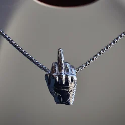 Motorcycle Necklace - Rider Finger^Moto Loot Hot