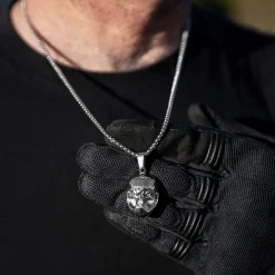 Motorcycle Necklace - Skull Rider^Moto Loot Hot