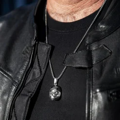 Motorcycle Necklace - Skull Rider^Moto Loot Hot