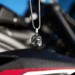 Motorcycle Necklace - Skull Rider^Moto Loot Hot