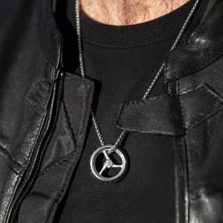 Motorcycle Necklace - Wheel^Moto Loot Outlet