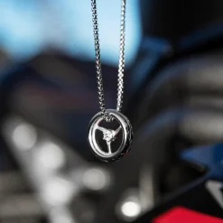 Motorcycle Necklace - Wheel^Moto Loot Outlet