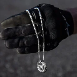 Motorcycle Necklace - Wheel^Moto Loot Outlet