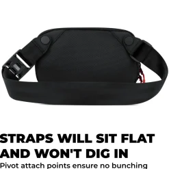 Motorcycle Sling Bag (Blackout)^Moto Loot Clearance