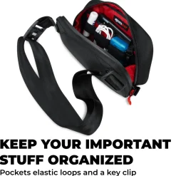 Motorcycle Sling Bag (Blackout)^Moto Loot Clearance