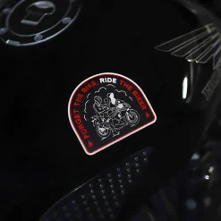Motorcycle Sticker - Ride The Biker (2 Pack)^Moto Loot New