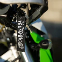 My Heart Is A Thumper - Dirt Bike Keychain^Moto Loot Best
