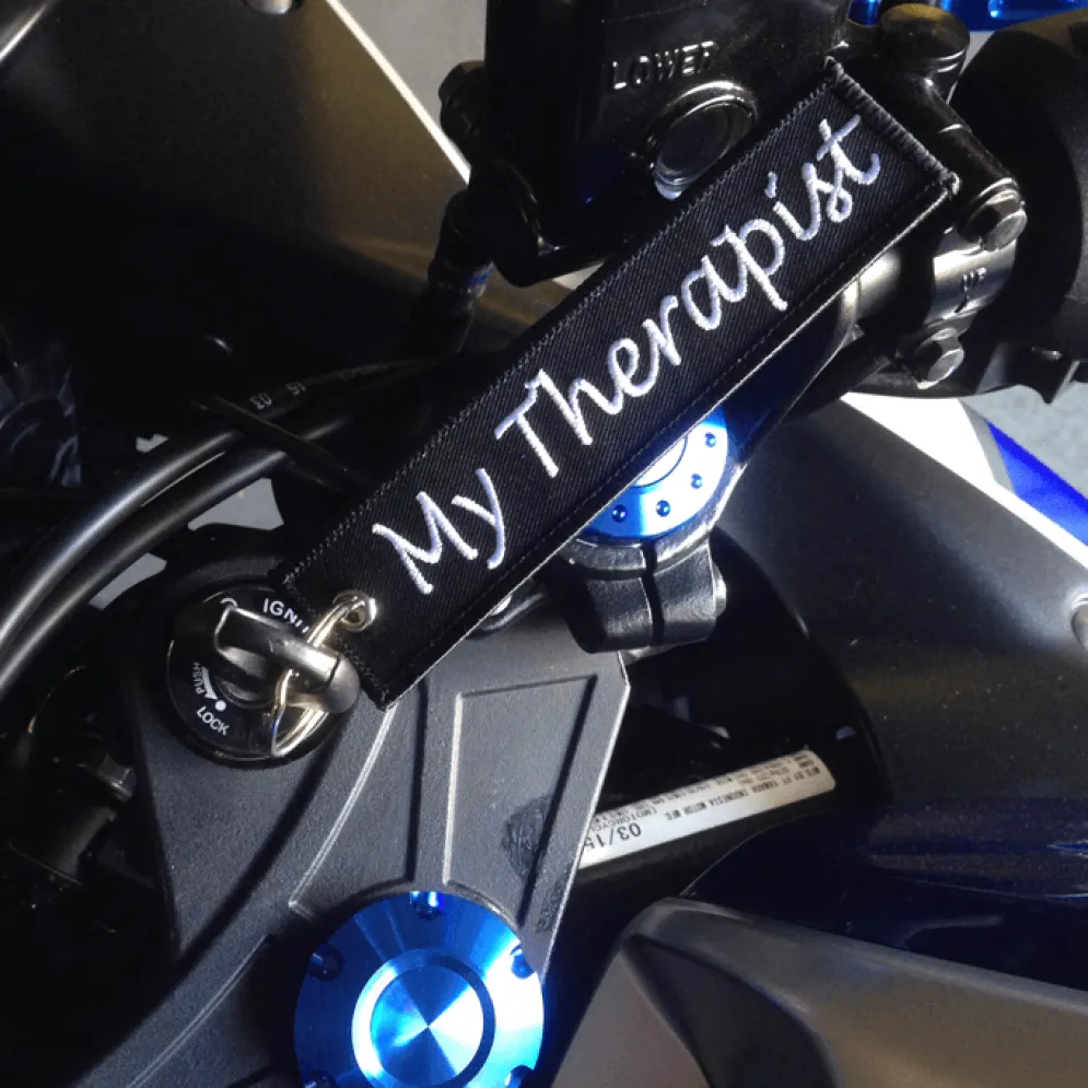 My Therapist - Motorcycle Keychain^Moto Loot Discount