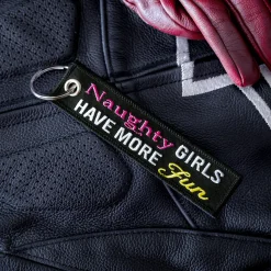Naughty Girls Have More Fun - Motorcycle Keychain^Moto Loot Outlet