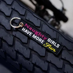 Naughty Girls Have More Fun - Motorcycle Keychain^Moto Loot Outlet
