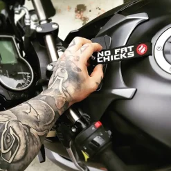 No Fat Chicks - Motorcycle Keychain^Moto Loot Discount