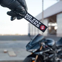 No Fat Chicks - Motorcycle Keychain^Moto Loot Discount